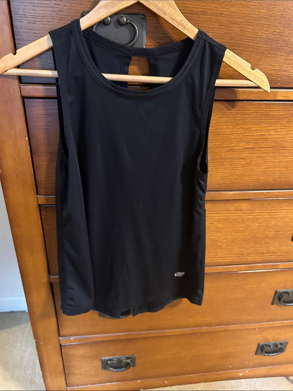 Marika Black Women's Athletic Tank Top